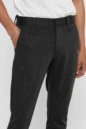 Mark Pants - Mørke Grå (stræk bukser)