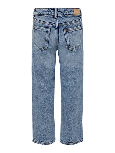 Megan Wide Jeans - Medium Blue Denim - Kids Only - Blå 2