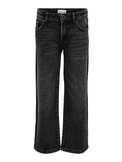Megan Wide Jeans - Sort - Kids Only - Sort
