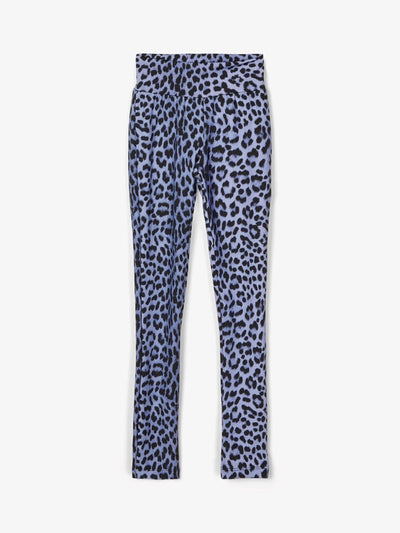 Mønstrede leggings - Blå leopard - Name It - Blå 2