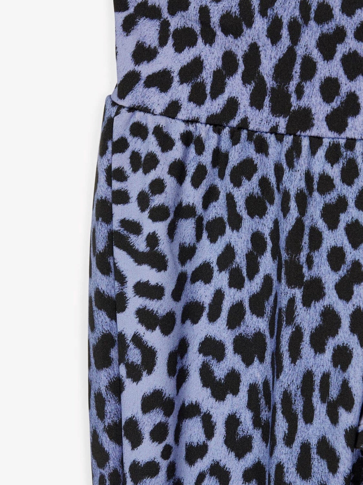 Mønstrede leggings - Blå leopard - Name It - Blå 4