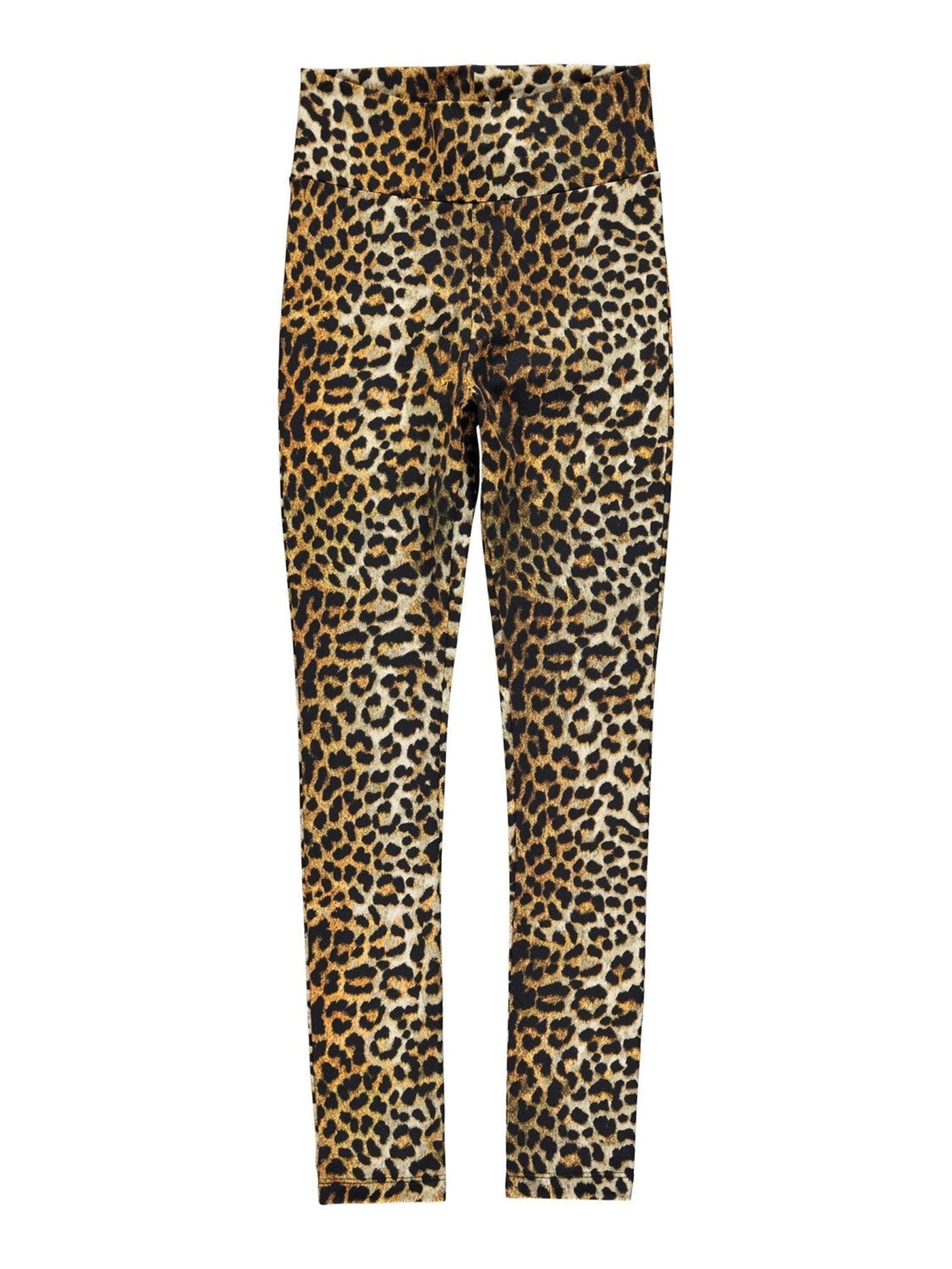 Mønstrede leggings - Leopard - Name It - Sort
