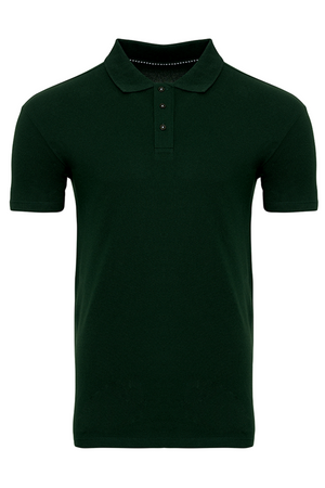 Muscle Polo Shirt - Mørkegrøn