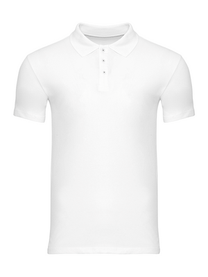 Muscle Polo Shirt - Hvid