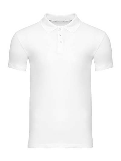 Muscle Polo Shirt - Hvid - TeeShoppen - Hvid 5