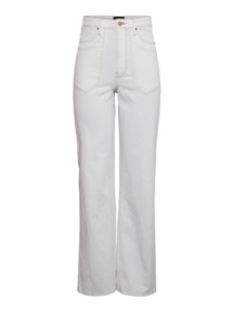 Noah Ultra High-waist Jeans - Hvid