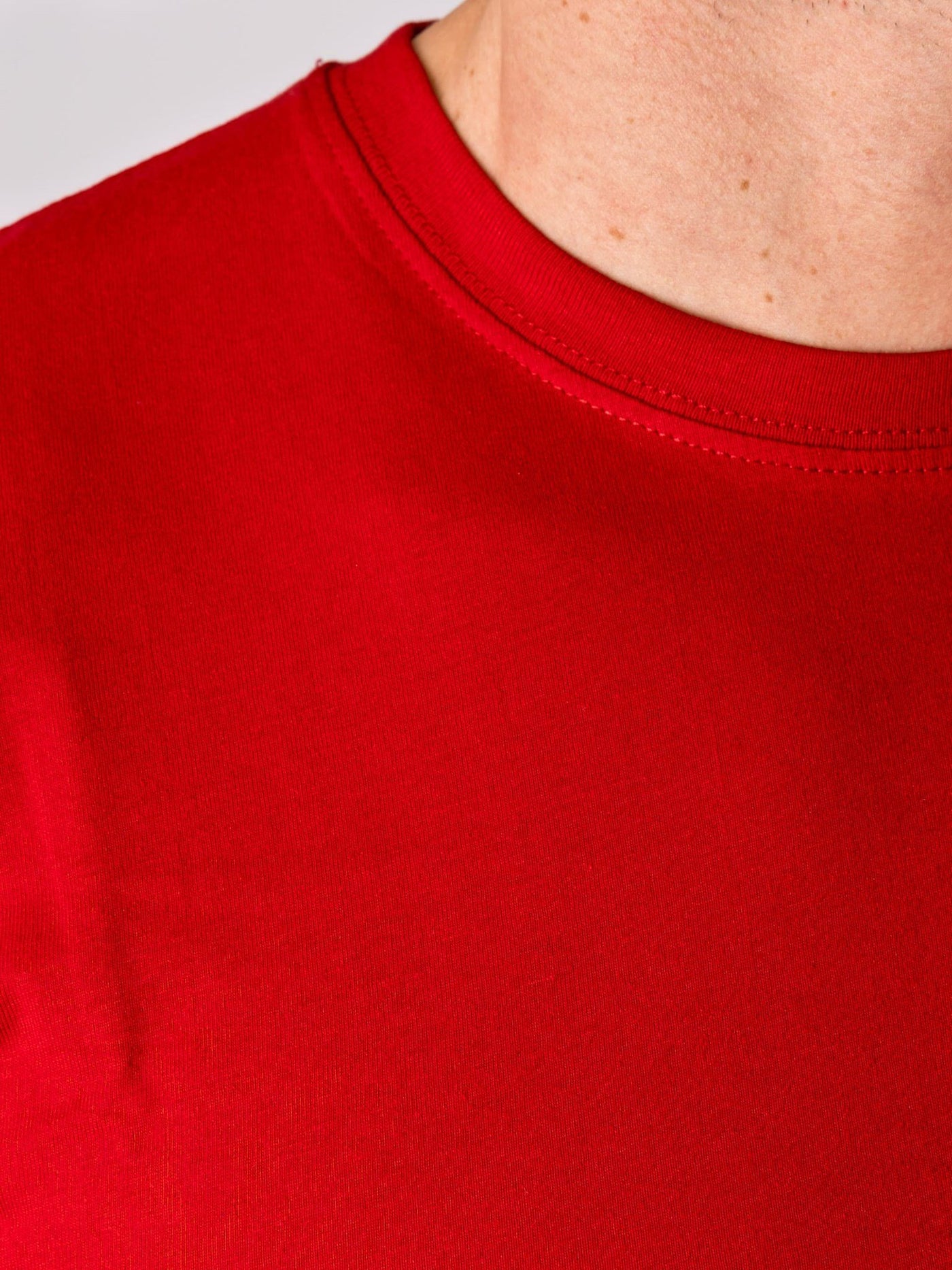 Basic T-shirt - Rød - TeeShoppen - Rød 4