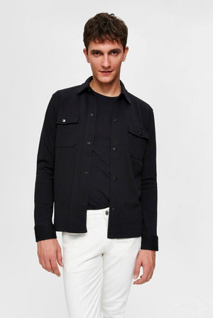 Økologisk Sweat Jakke - Sort