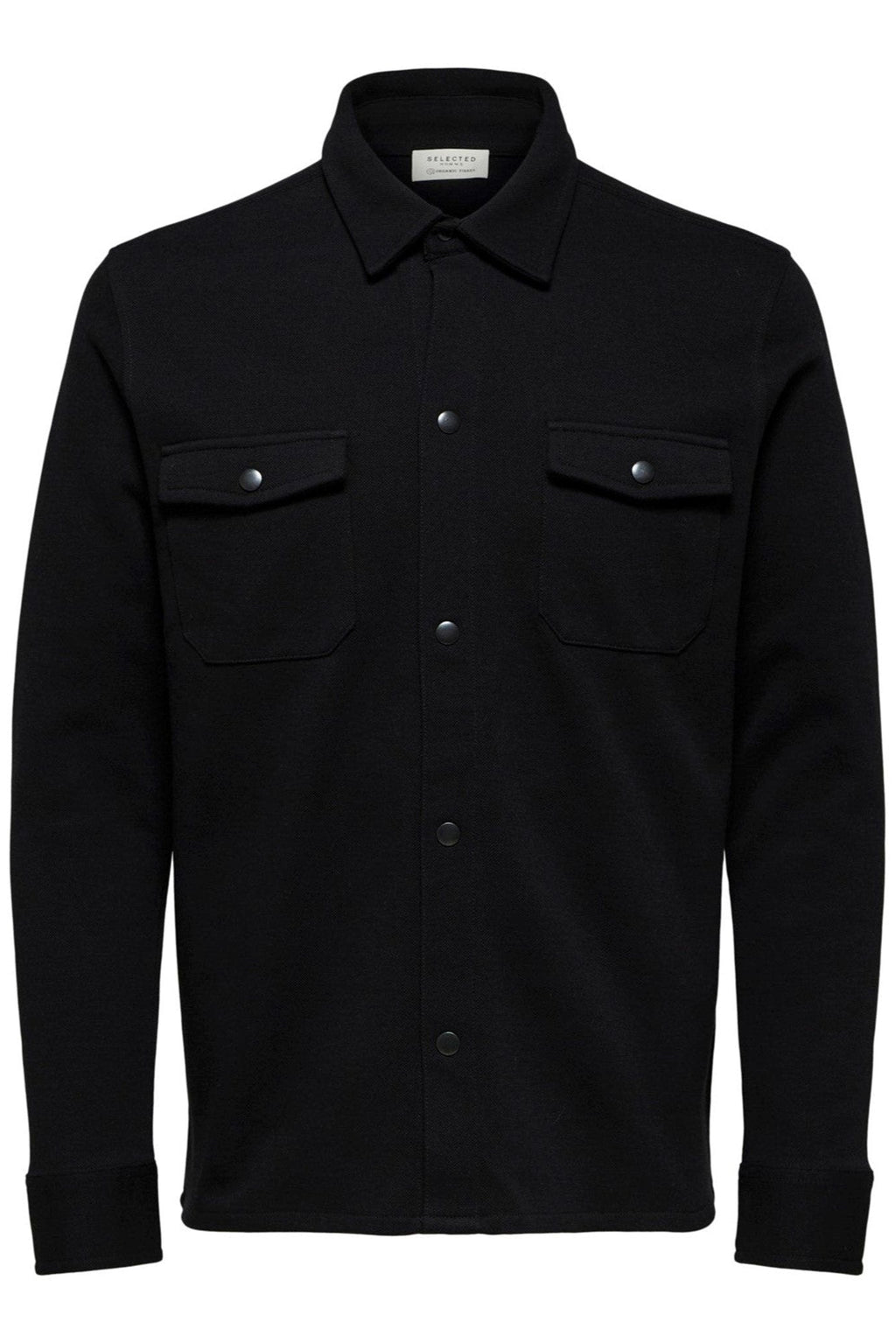 Økologisk Sweat Jakke - Sort