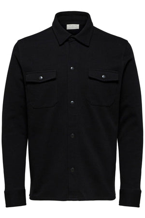 Økologisk Sweat Jakke - Sort