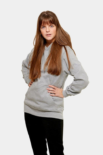 Oversized Hoodie - Askegrå - TeeShoppen - Grå