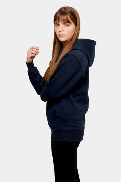 Oversized Hoodie - Navy - TeeShoppen - Blå 2