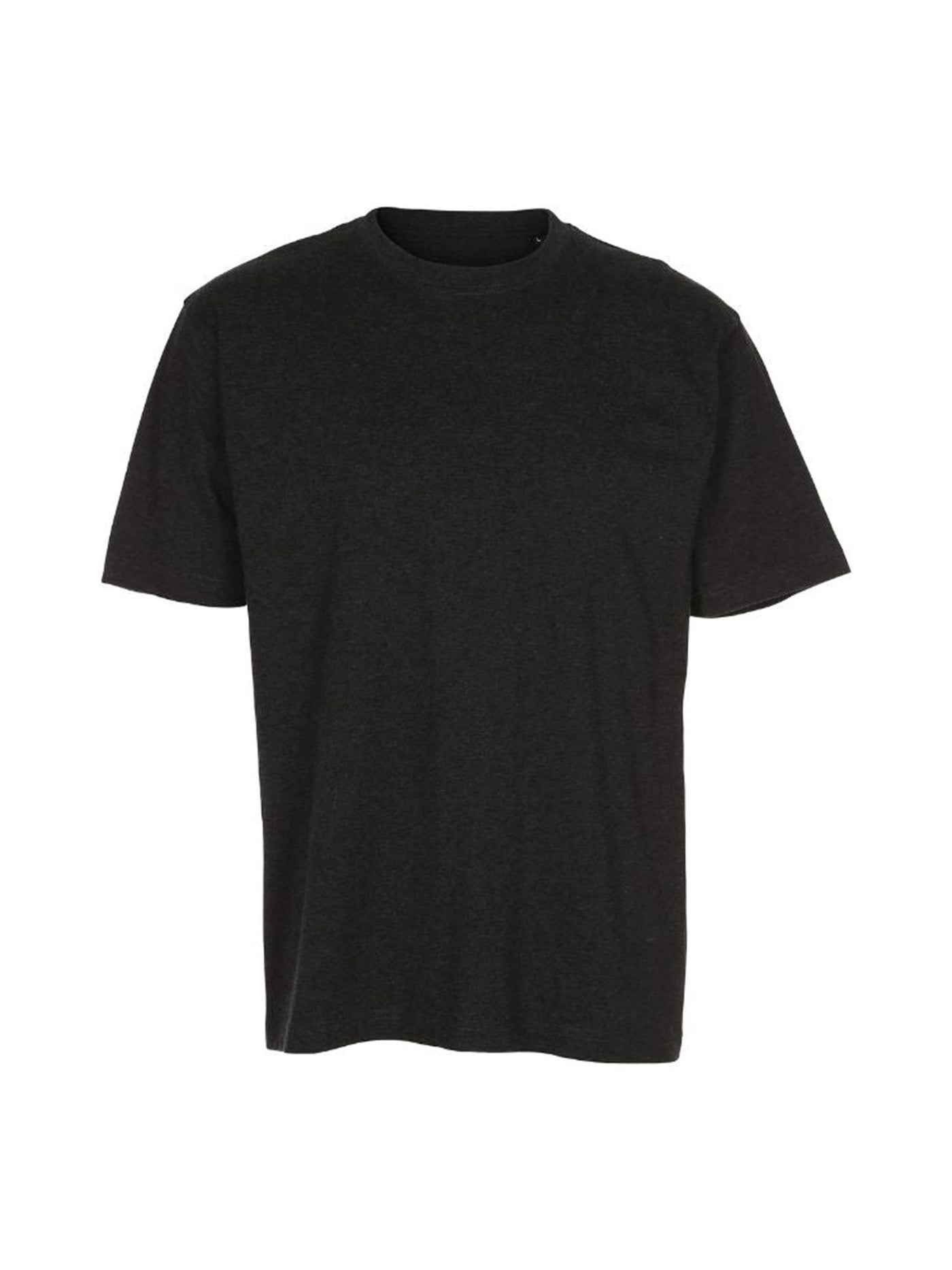 Oversized T-shirt - Heather Sort - TeeShoppen - Sort 6