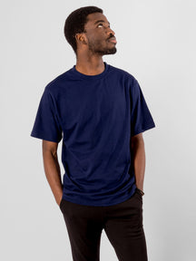 Oversized T-shirt - Koboltblå