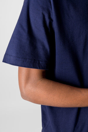 Oversized T-shirt - Koboltblå