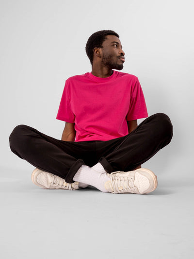 Oversized T-shirt - Pink - TeeShoppen - Lyserød 2