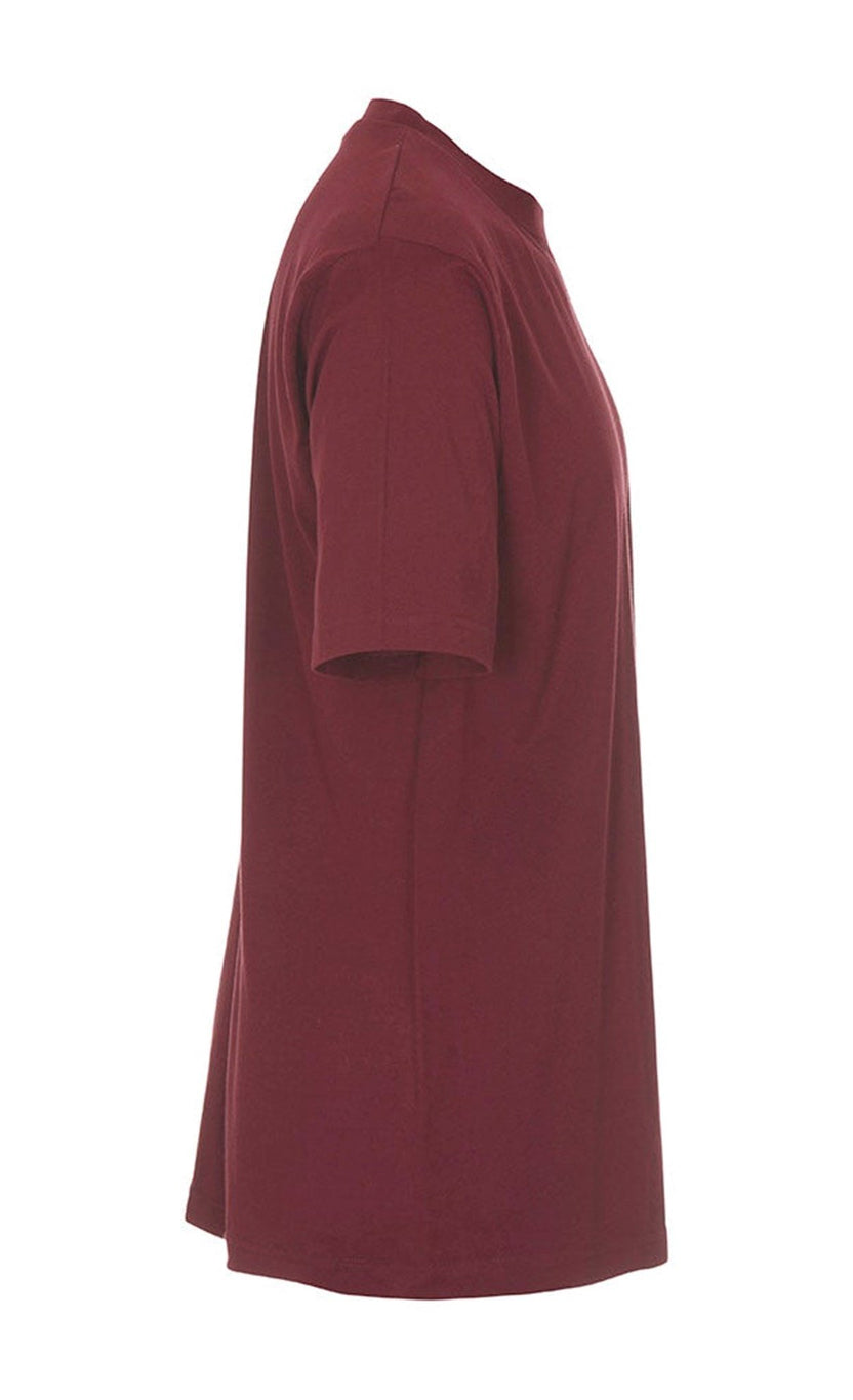 10459 Bordeaux V Neck T-Shirt
