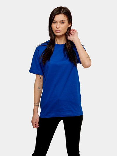 Oversized t-shirt - Royal - TeeShoppen - Blå 3