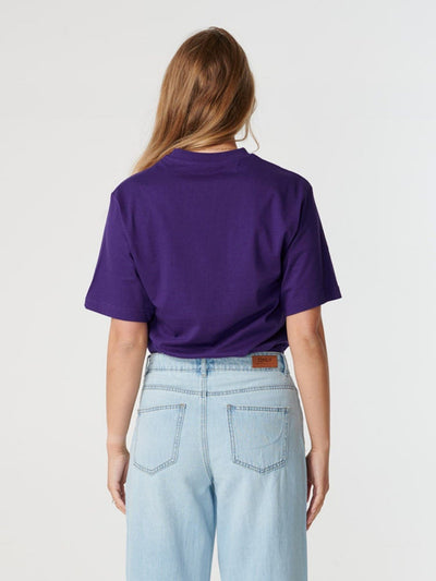 Oversized t-shirt - Violet - TeeShoppen - Lilla 5