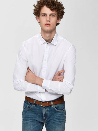 Oxford Skjorte - Hvid - Selected Homme - Hvid 2