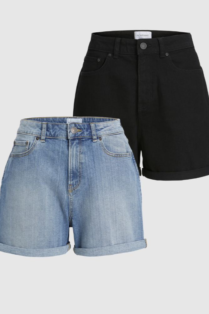 De Originale Performance Denim Shorts - (2 stk.)