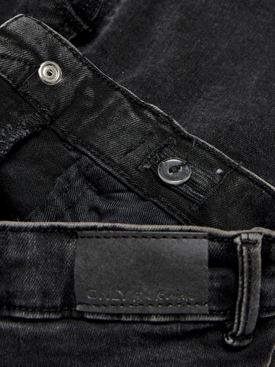 Paola jeans - Sort-grå denim - Kids Only - Grå 4