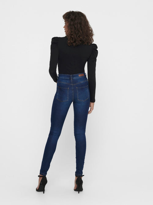 De Originale Performance Jeans - Blå denim (high waist) - Jacqueline de Yong - Blå