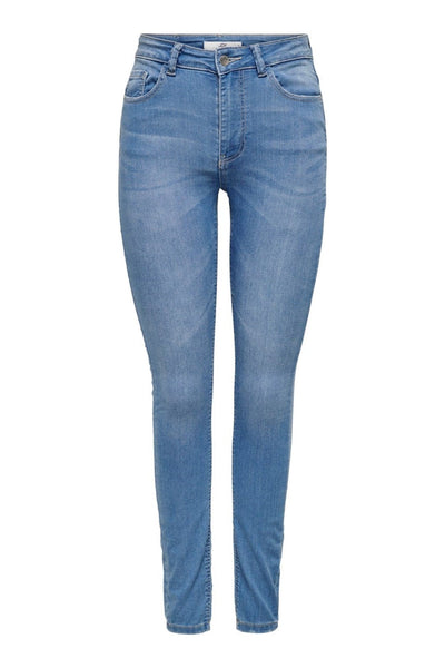 De Originale Performance Jeans - Lyseblå (Mid Waist) - Jacqueline de Yong - Blå