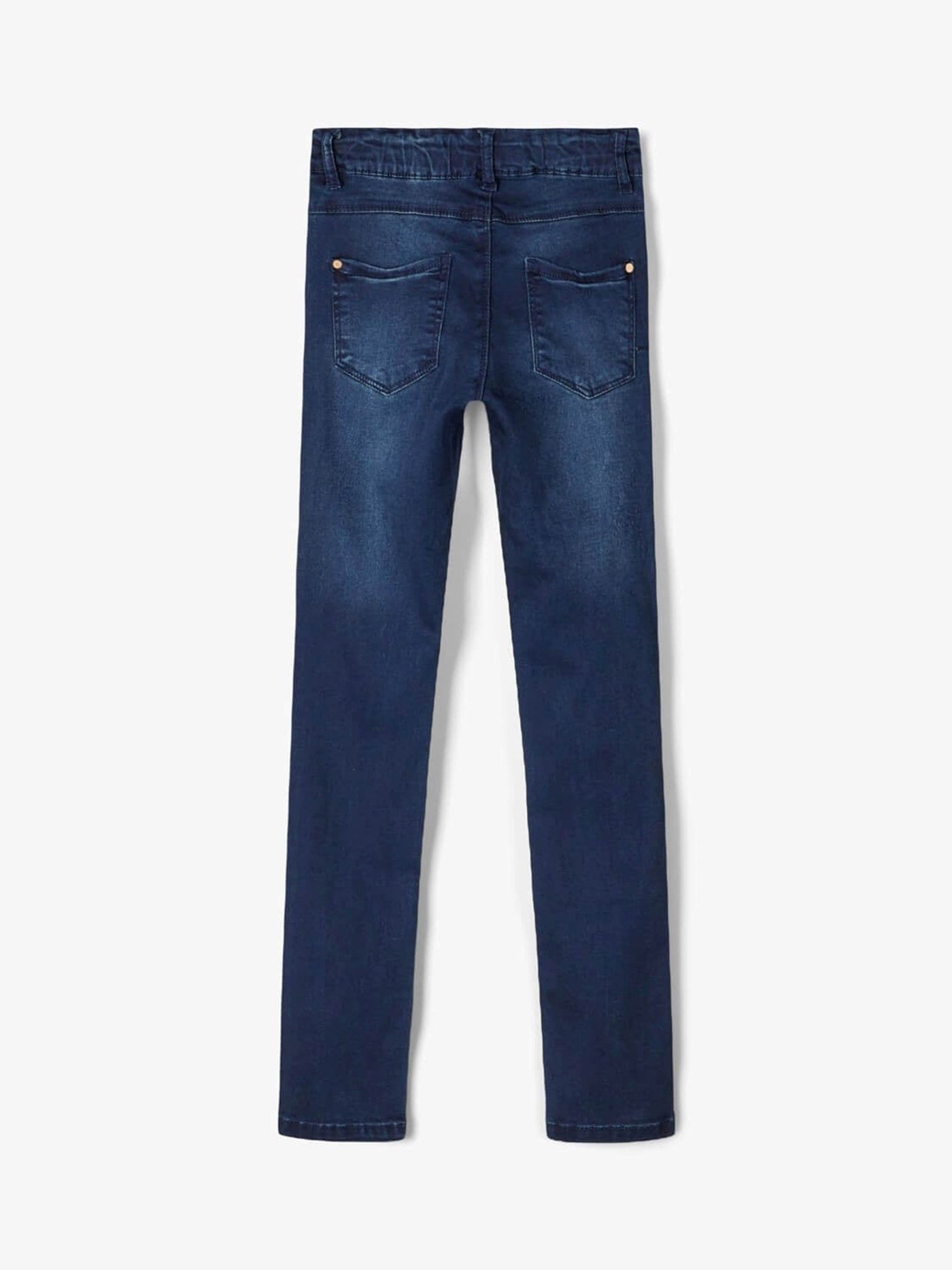 Polly skinny jeans - Mørkeblå denim - Name It - Blå 2