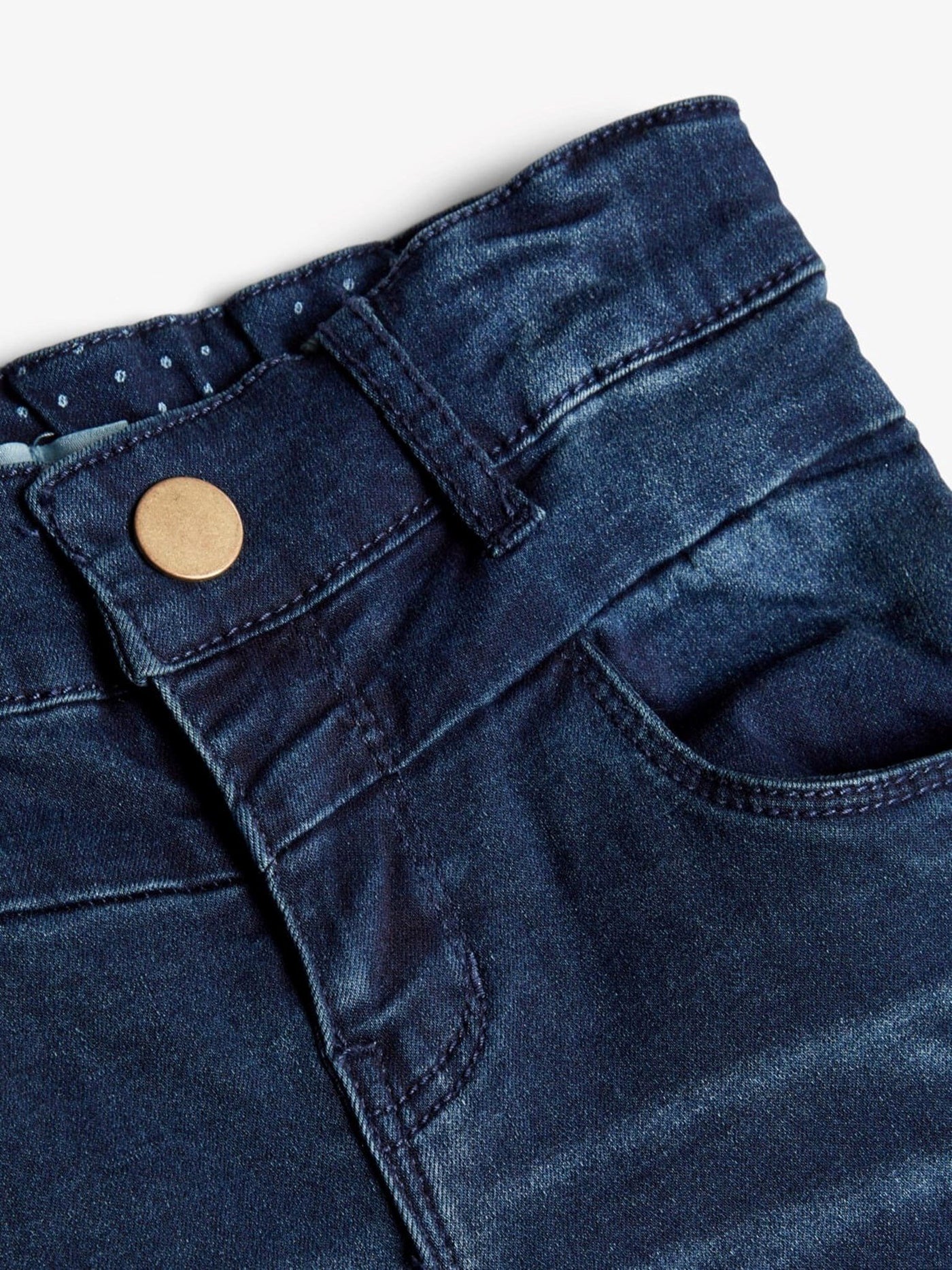 Polly skinny jeans - Mørkeblå denim - Name It - Blå 4