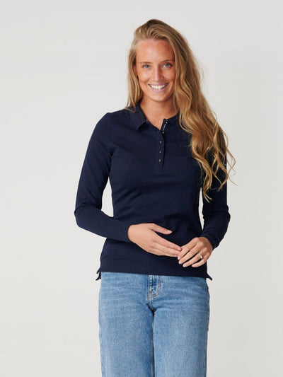 Polo Shirt - Navy - TeeShoppen - Blå