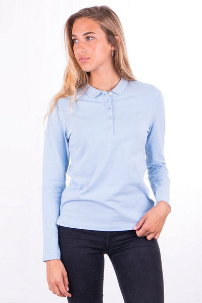 Polo Shirt - Sky Blå - TeeShoppen - Blå 3