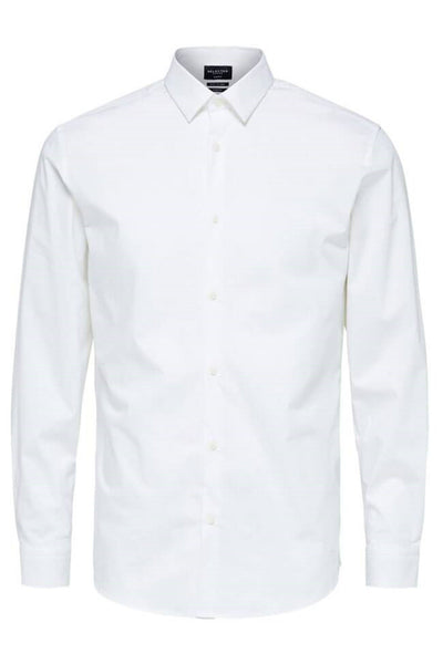 Preston skjorte - Slim fit - Hvid - Selected Homme - Hvid 3