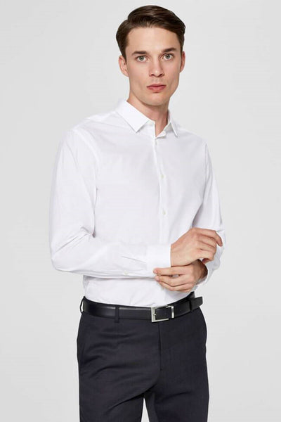 Preston skjorte - Slim fit - Hvid - Selected Homme - Hvid