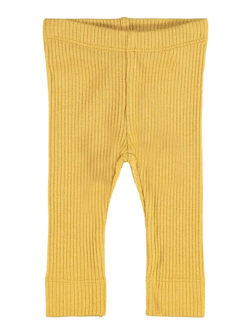 Rib leggings - Spruce Yellow