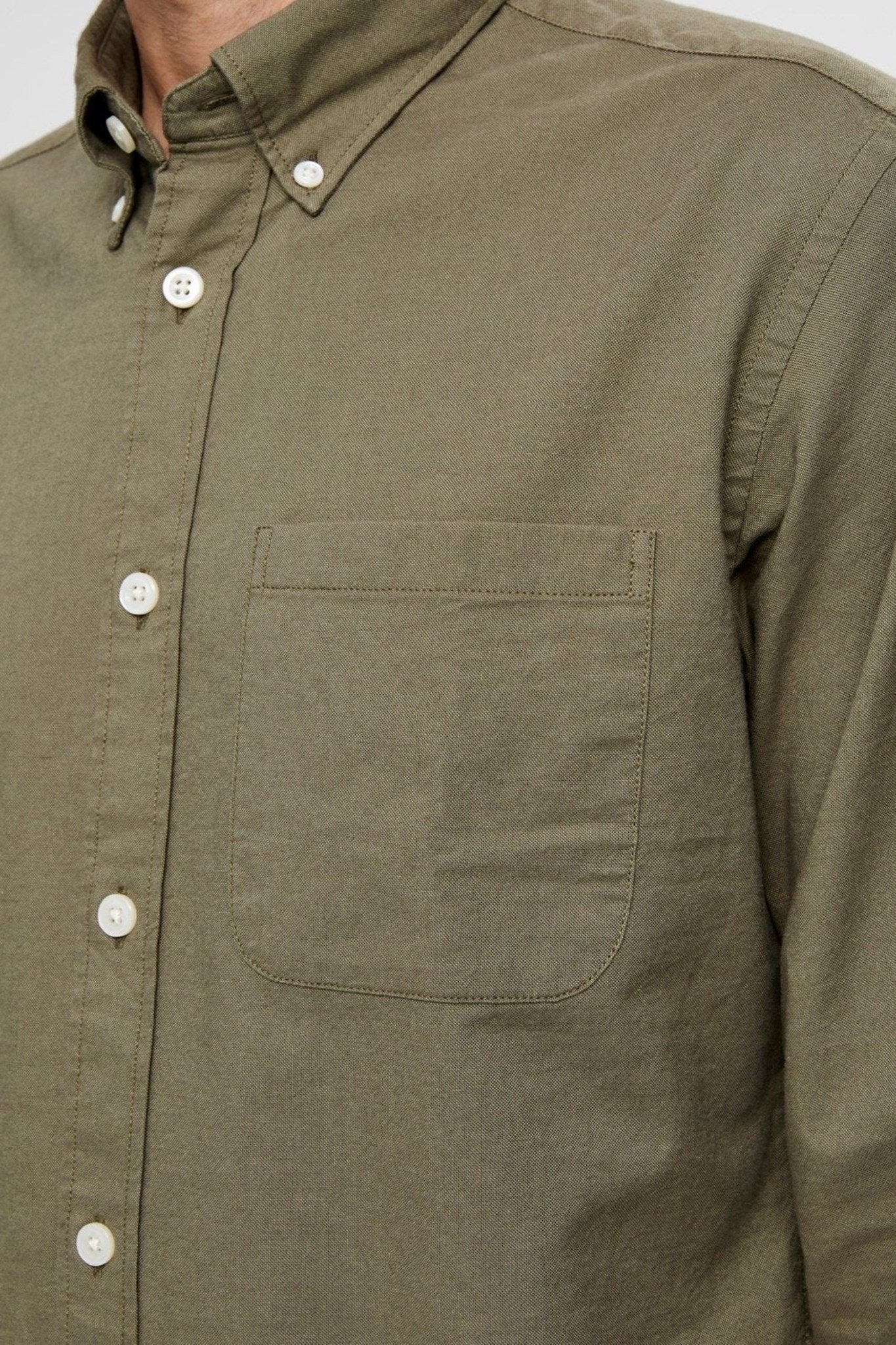 Rick Flex Skjorte - Aloe - Selected Homme - Grøn 2