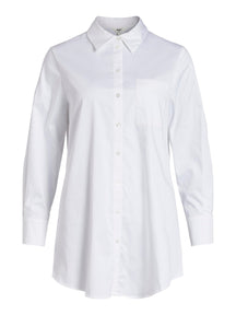 Roxa Lang Skjorte - Hvid