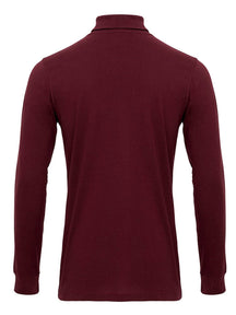 Rullekrave trøje - Bordeaux Rød