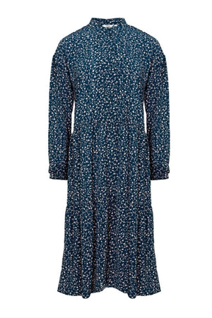 Sara langærmet kjole - Grøn