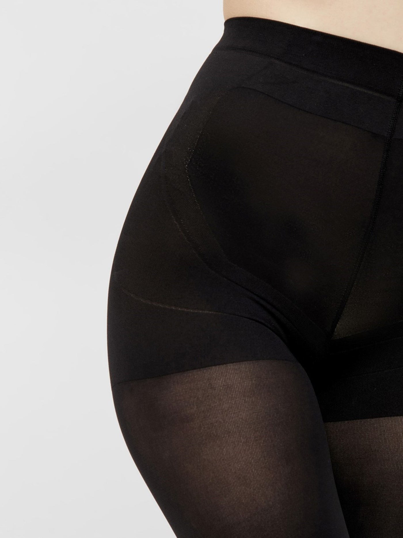 Shaper tights 40 den - Sort - PIECES - Sort 3