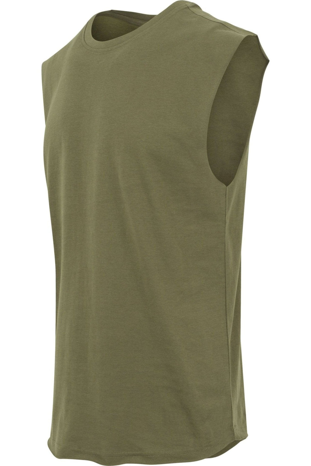 Sleeveless Tee - Oliven