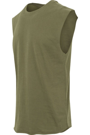 Sleeveless Tee - Oliven