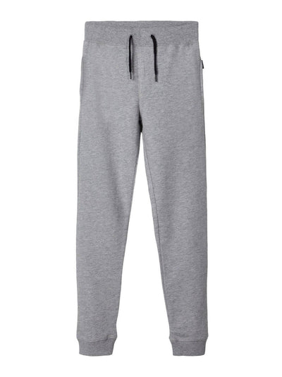 Sweatpants med bindebånd - Grå - Name It - Grå
