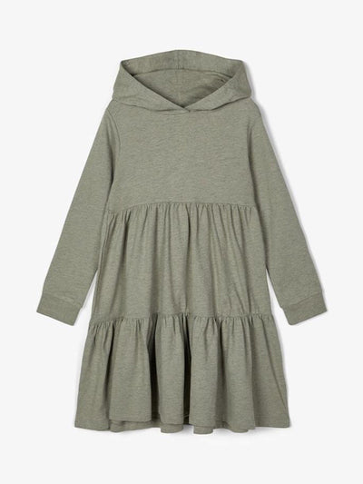 Sweatshirt kjole - Shadow - Name It - Grøn