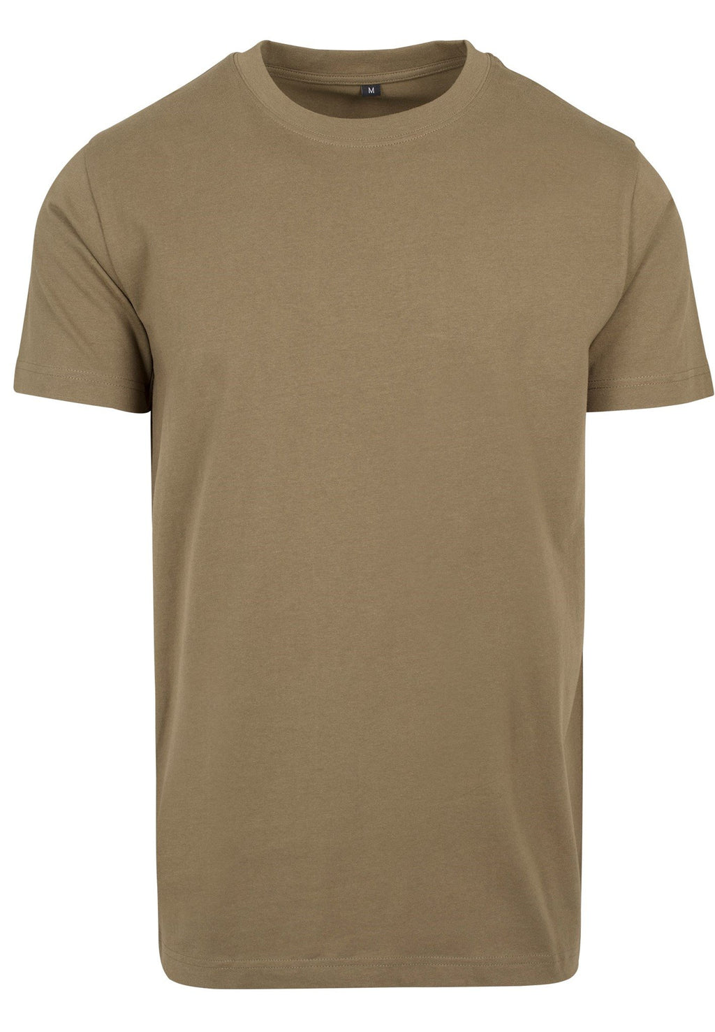 T-Shirt Round Neck - Oliven