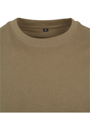 T-Shirt Round Neck - Oliven