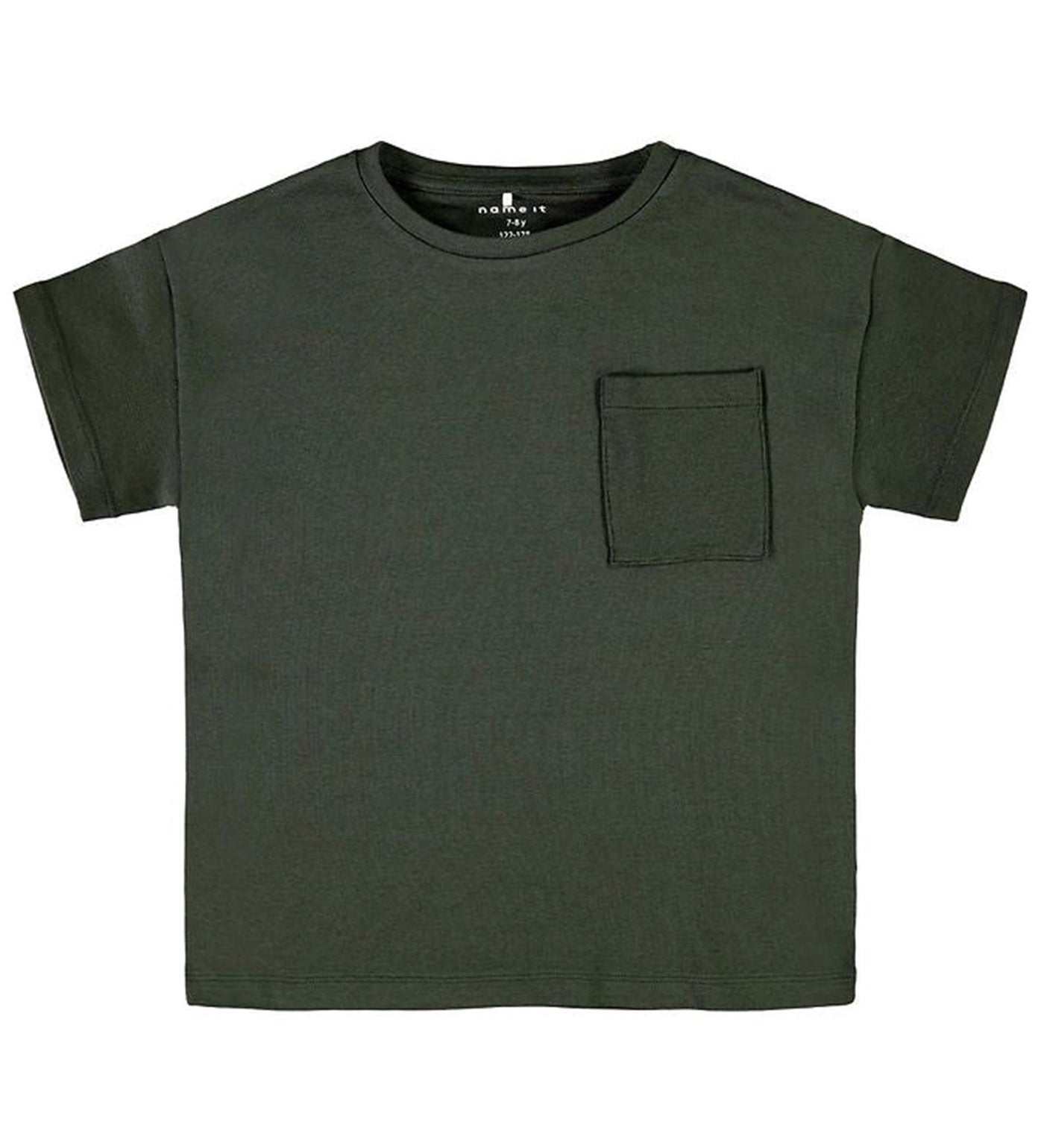 T-shirt med lomme - Rosin - Name It - Grøn