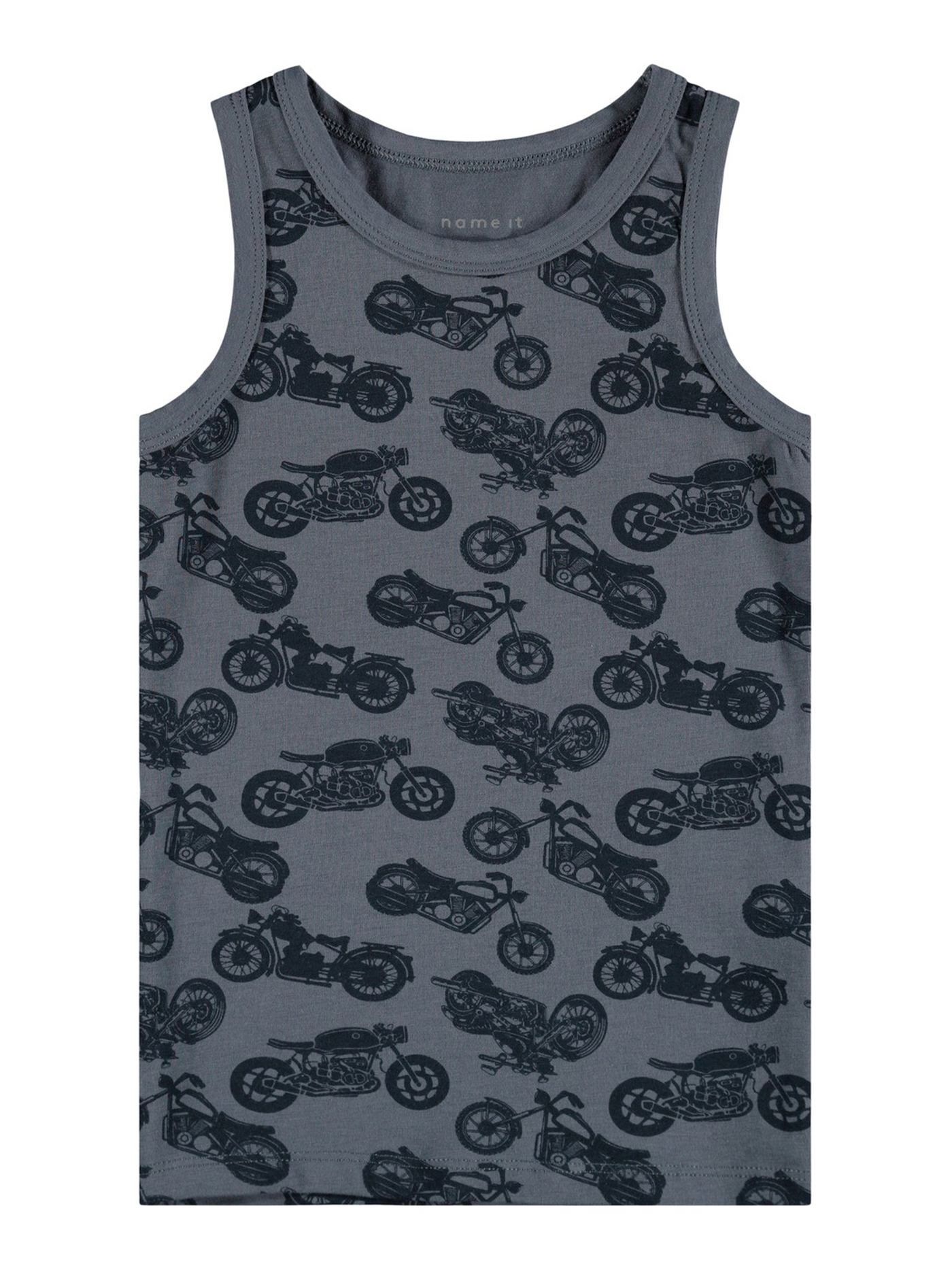 Tank Top 2P Bike - Turbulence - Name It - Blå 2