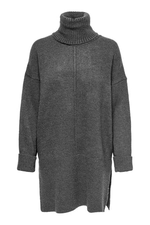 Tatiana Roll Neck Pullover - Mørkegrå