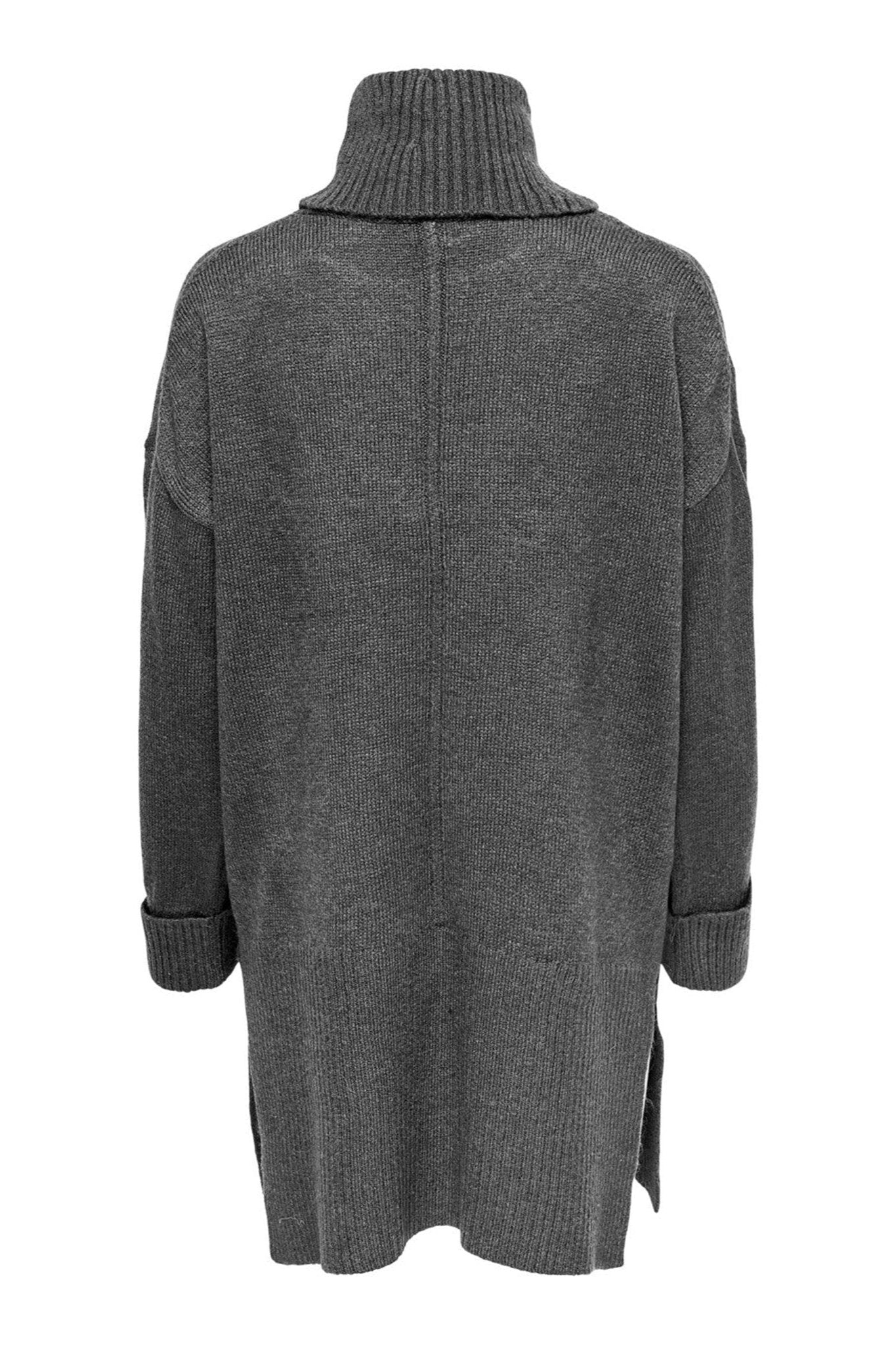 Tatiana Roll Neck Pullover - Mørkegrå - ONLY - Grå 3